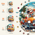 Happy grandma Wooden Jigsaw Puzzle