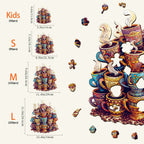 Coffee Dreams  Wooden Jigsaw Puzzle