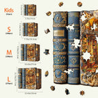 Story Realm Tome Wooden Jigsaw Puzzle
