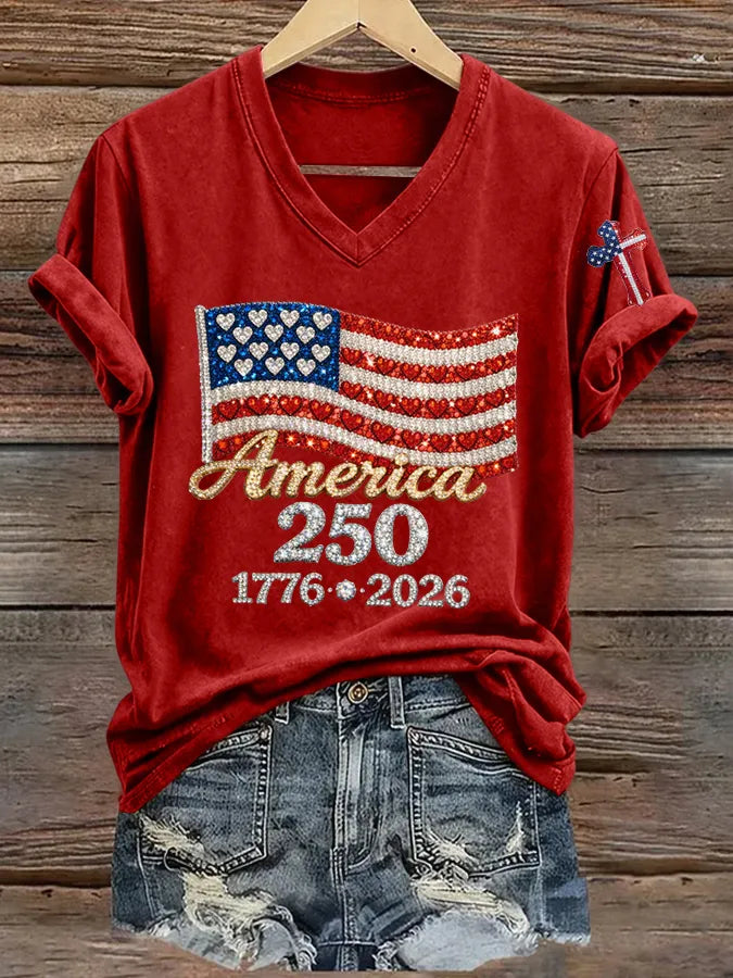 Women's 250 Year Print Short Sleeve T-shirt