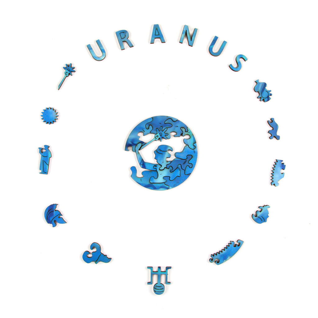 Space Planet Wooden Jigsaw Puzzle