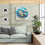 Leisurely Otter Wooden Jigsaw Puzzle