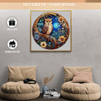 Moonlight Owl Wooden Jigsaw Puzzle