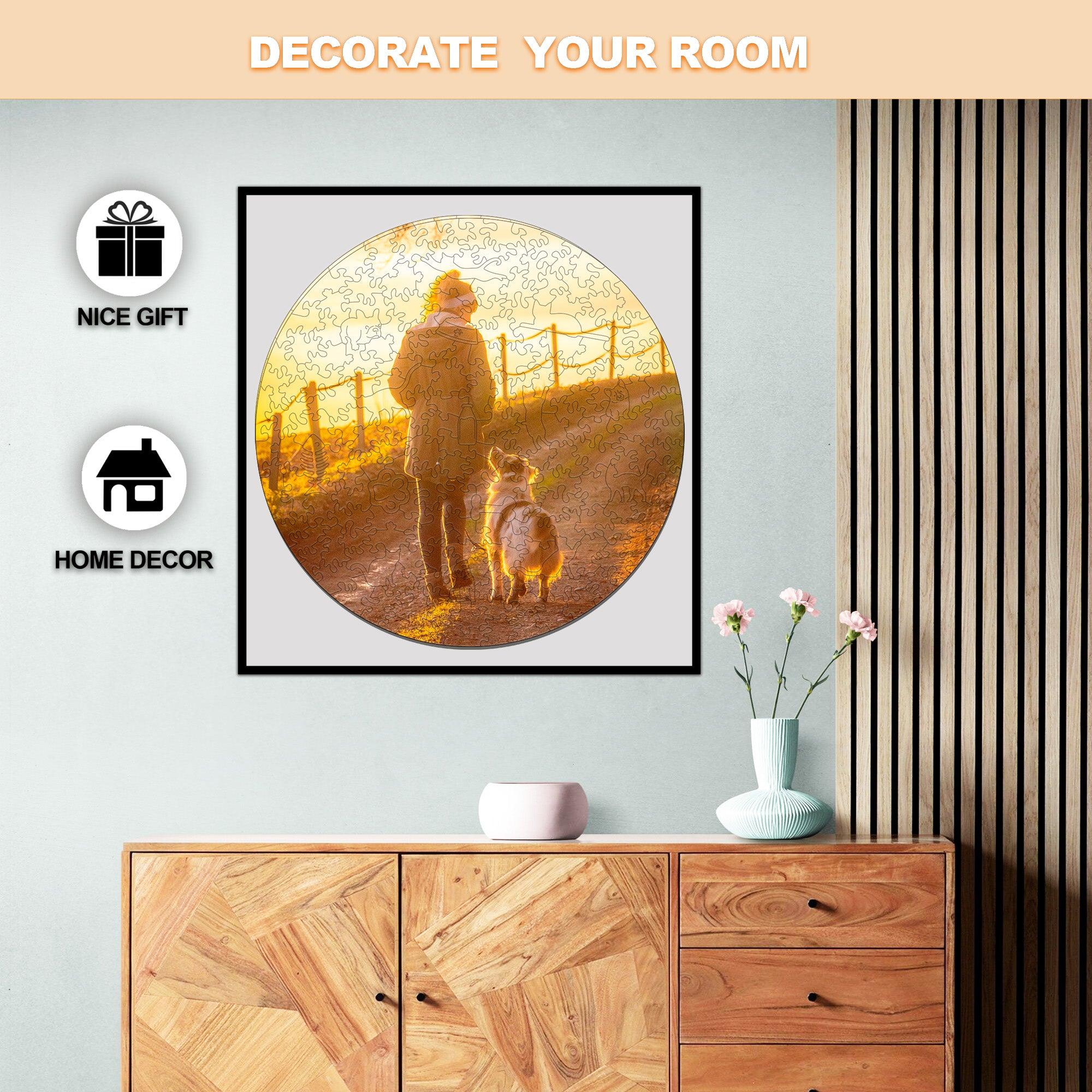 Personalized PET Lover Leisure Time Photo Puzzle