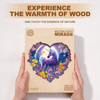 Moonlight Mirage Wooden Jigsaw Puzzle