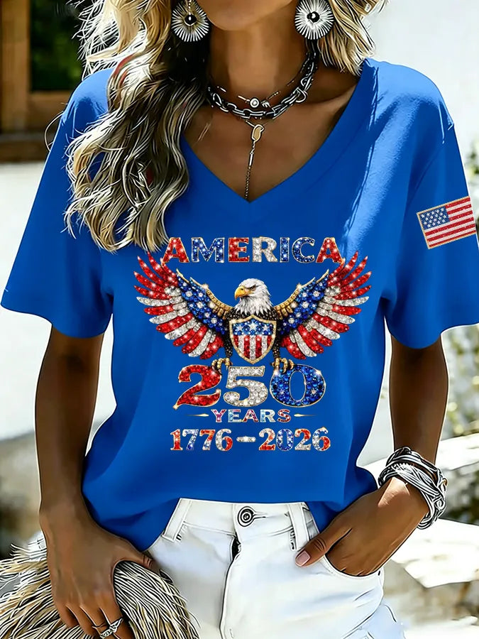 Women's 250 Year Print Short Sleeve T-shirt