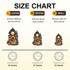 Christmas Clock Tower-1 Wooden Jigsaw Puzzle