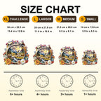 Prairie Clock Wooden Jigsaw Puzzle