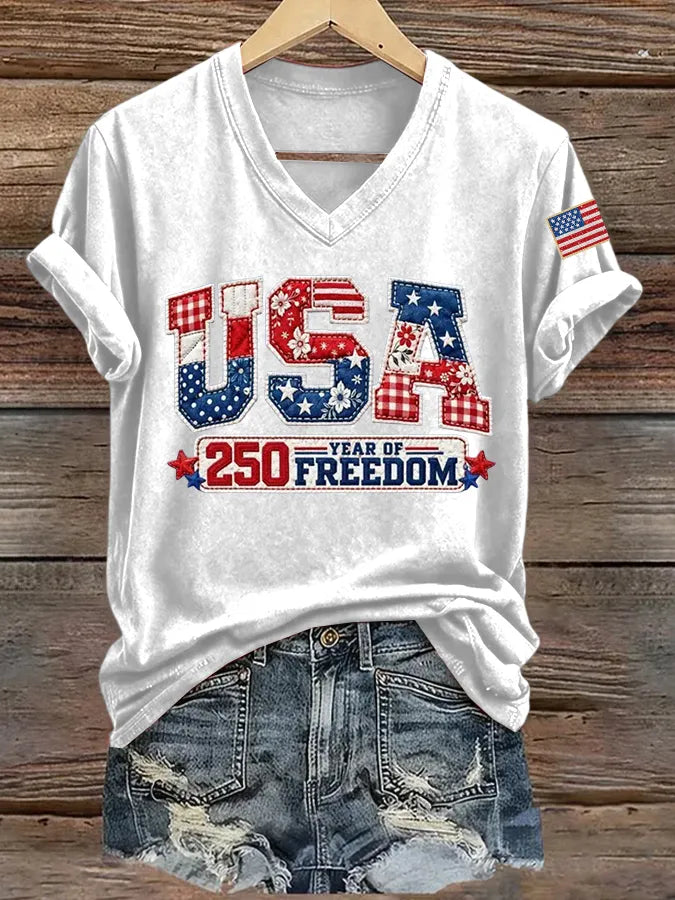 Women's 250 Year Print Short Sleeve T-shirt