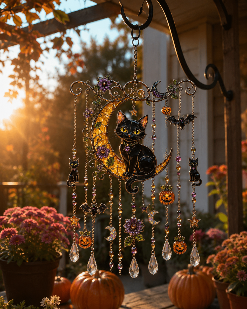 🎃Halloween Suncatcher Wind Chime