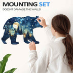 Astral Bear Wooden Jigsaw Puzzle
