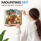 Christmas Eve in the Book Wooden Jigsaw Puzzle