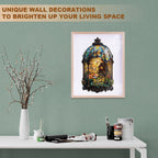 Lantern Fox  Wooden Jigsaw Puzzle