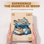 Turtle Story-1 Wooden Jigsaw Puzzle