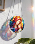 Holy Embrace Light Suncatcher-Acrylic Window Art