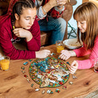 Angelic Garden Wooden Jigsaw Puzzle