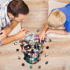 The Skull's New Life Wooden Jigsaw Puzzle