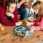 Yin Yang Glacial Forest Wooden Jigsaw Puzzle