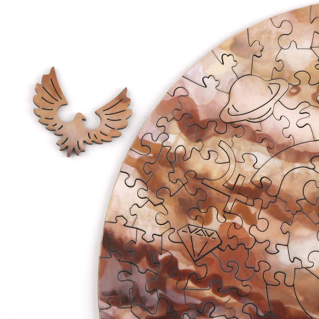 Space Planet Wooden Jigsaw Puzzle