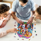 Mouse Family Wooden Jigsaw Puzzle
