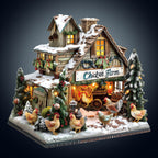 Chicken Farm Wooden Jigsaw Puzzle