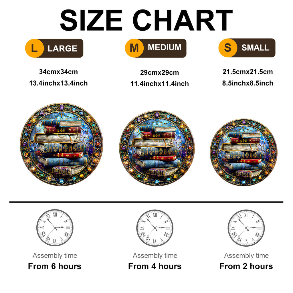 Magic tome-2 Wooden Jigsaw Puzzle