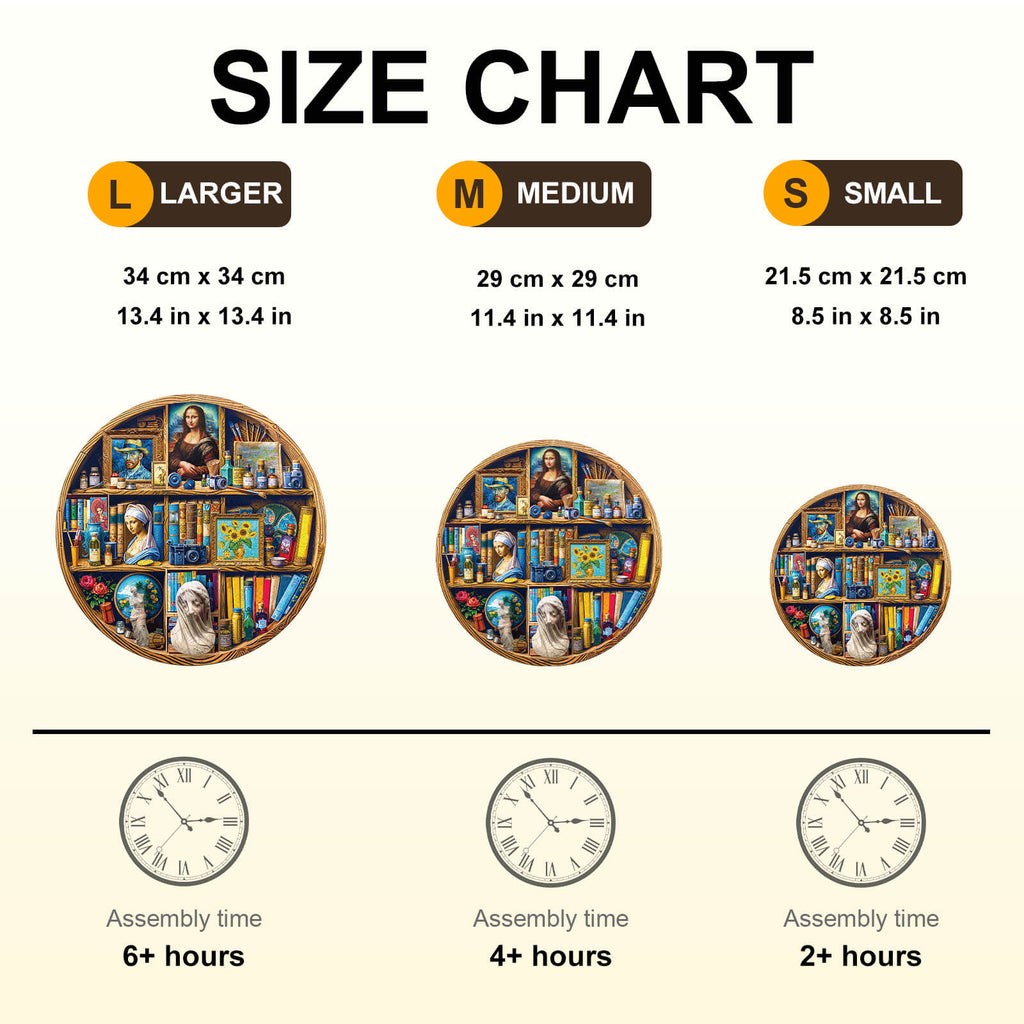Artist Closet Wooden Jigsaw Puzzle