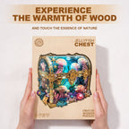 Jellyfish Chest Wooden Jigsaw Puzzle