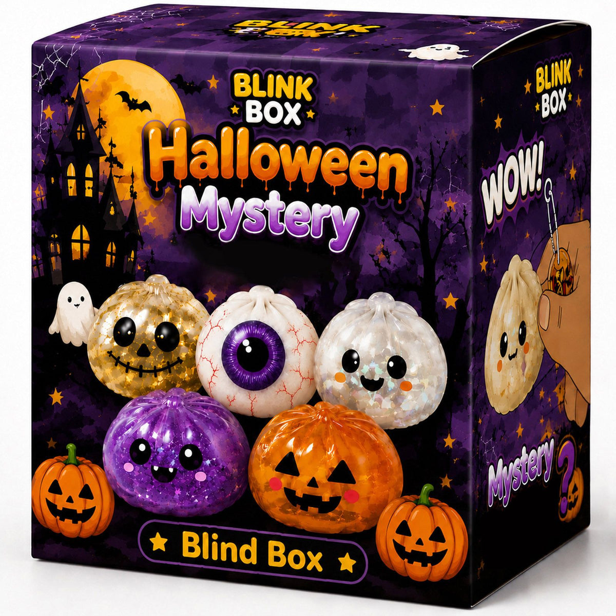 🎃Halloween Mystery Squishy Blind Box – Slow Rising Fidget Toy