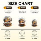 Christmas Crystal Train Wooden Jigsaw Puzzle
