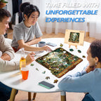 Suitcase Scenery-jungle animals Wooden Jigsaw Puzzle