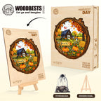 Harvest Day Wooden Jigsaw Puzzle