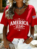 Women's 250 Year Print Short Sleeve T-shirt