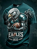 Men's Football Printed Short-Sleeve T-Shirt