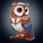 Regal Owl Wooden Jigsaw Puzzle