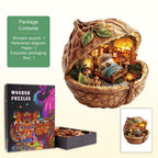 Walnut Dream Wooden Jigsaw Puzzle