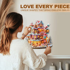 Candy Workshop Wooden Jigsaw Puzzle