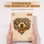 William Morris Bee Wooden Jigsaw Puzzle