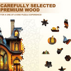 Witch's House Wooden Jigsaw Puzzle