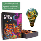 Light Town Wooden Jigsaw Puzzle