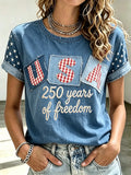Women's 250th Anniversary Printed T-shirt