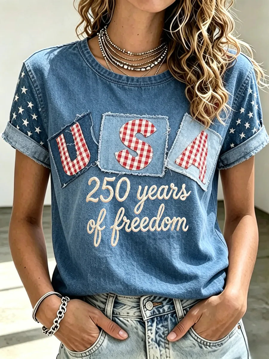 Women's 250th Anniversary Printed T-shirt