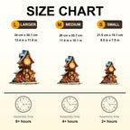 Christmas Clock Tower-2 Wooden Jigsaw Puzzle