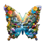 Spring Butterflies Wooden Jigsaw Puzzle