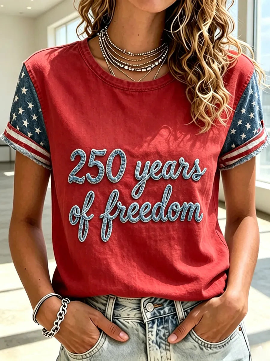 Women's 250th Anniversary Printed T-shirt