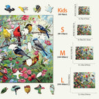 Birds in the Orchard Wooden Jigsaw Puzzle
