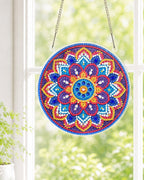 5D DIY Diamond Painting Suncatcher Kit - Radiant Mandala