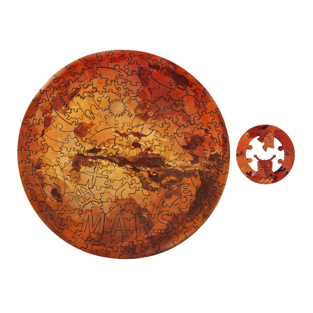 Space Planet Wooden Jigsaw Puzzle