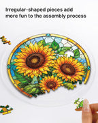 Sunflower Radiance Light Suncatcher-Acrylic Window Art
