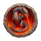 Elements Fire Dragon Wooden Jigsaw Puzzle